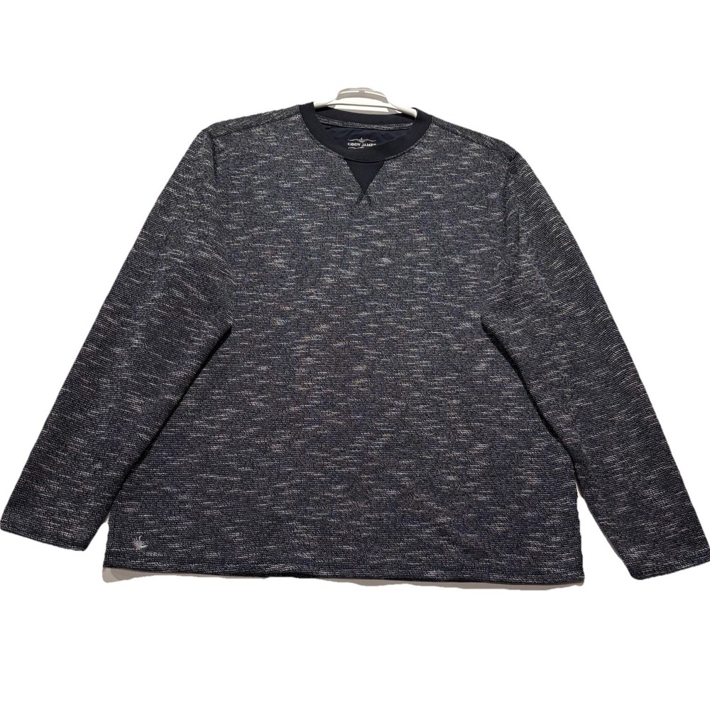 Cody‎ James Navy Blue Pullover Sweater Men's XL V-Notch Long Sleeve Knit